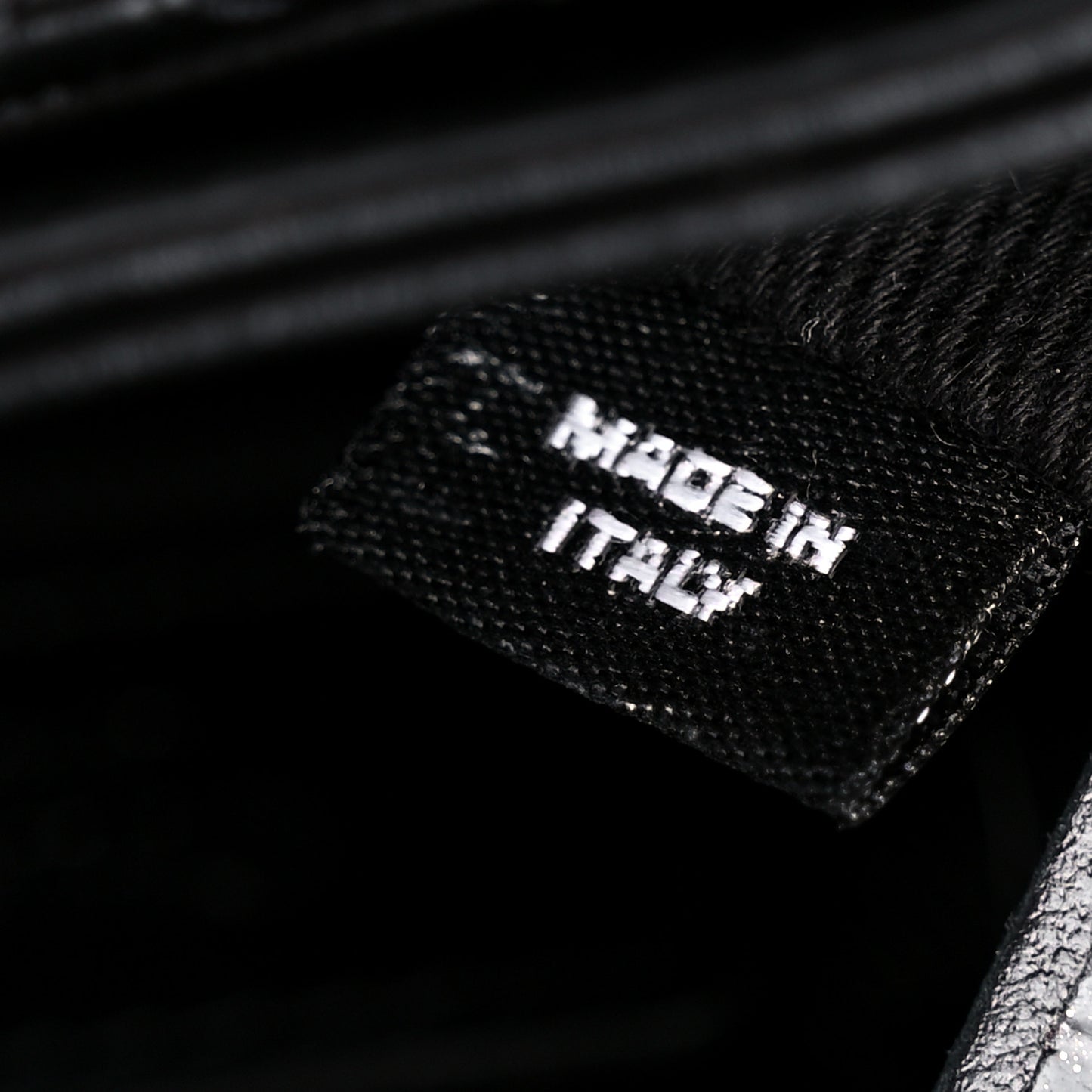 Calfskin Quilted CC Uniform Flap Belt Bag Black