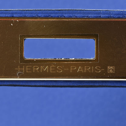 Hermes Togo Kelly Retourne 35 Bleu Electrique 28 of 37