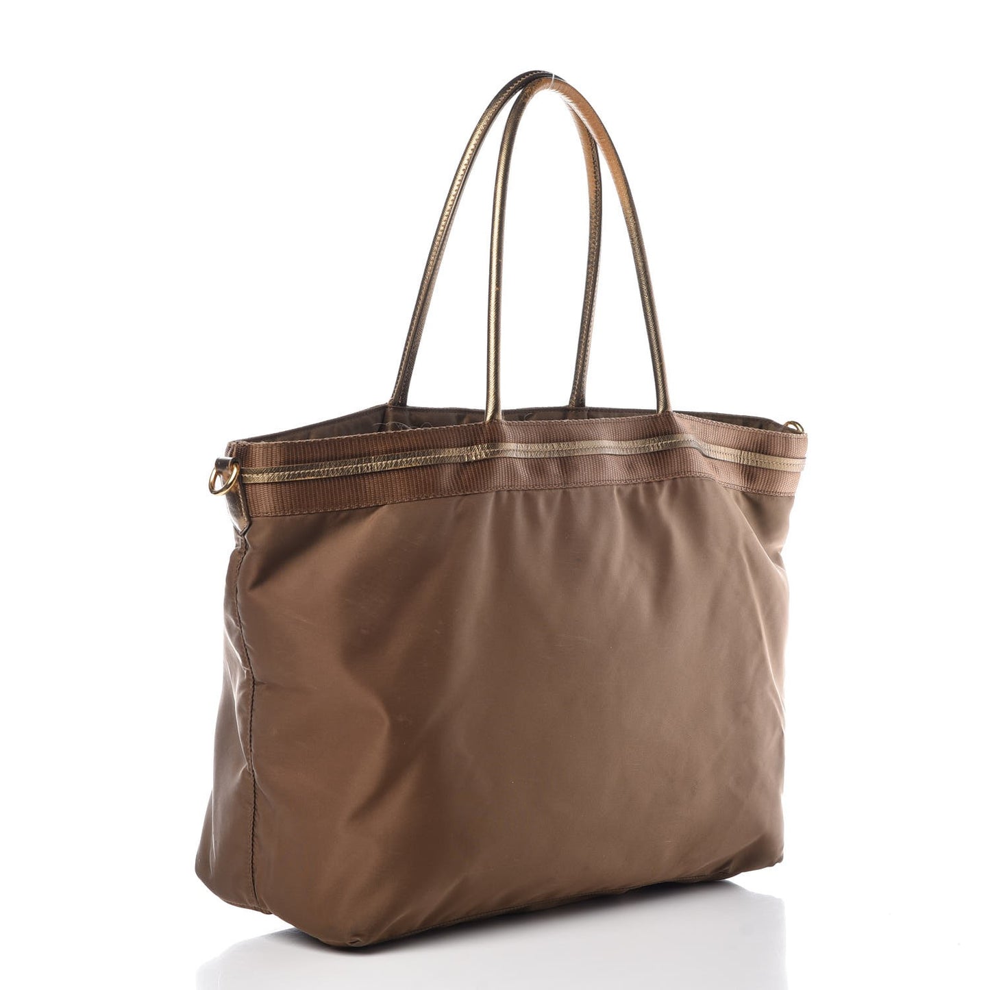 Tessuto Nylon Jacquard Logo Tote