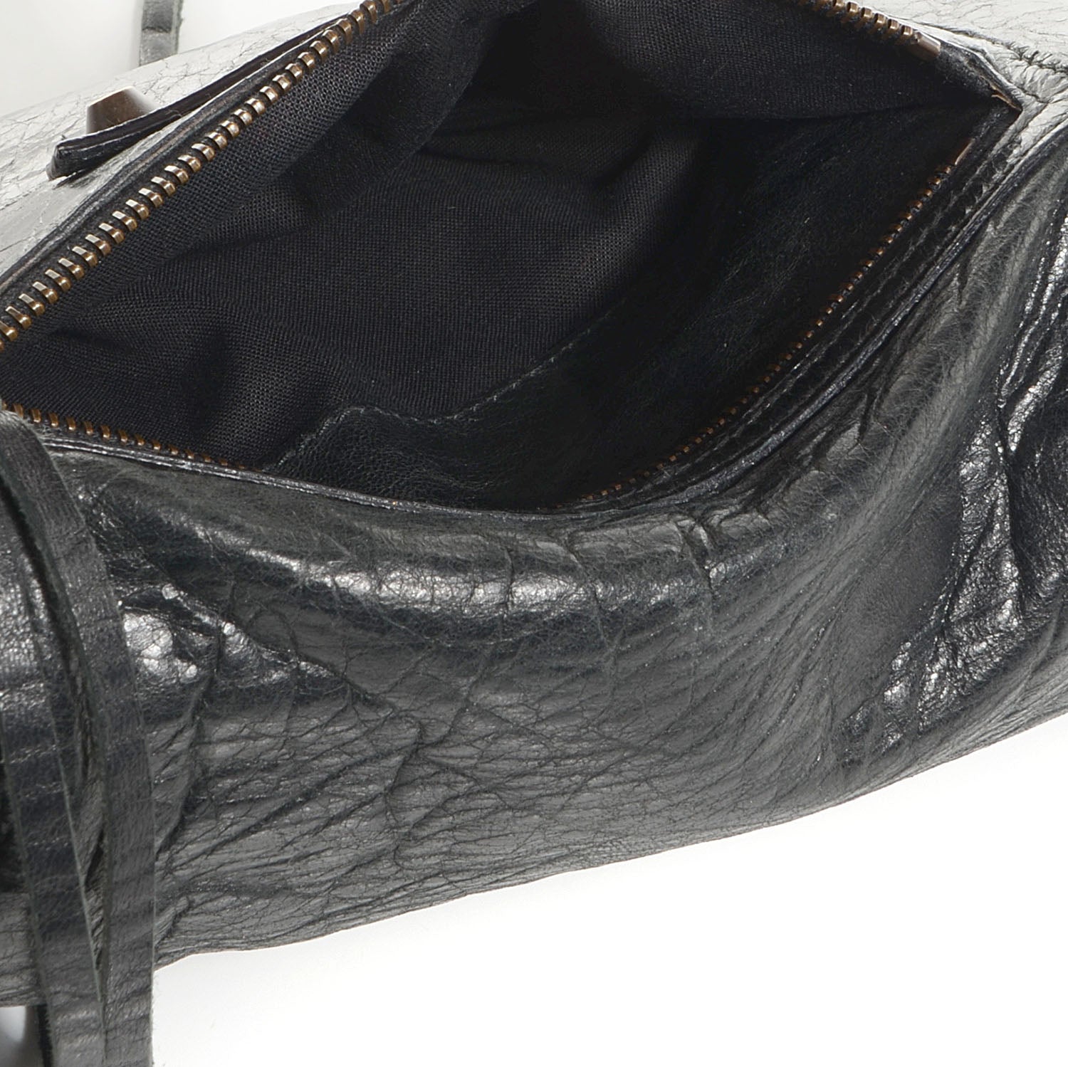 Balenciaga Agneau Classic Hardware Pochette Black 9 of 10
