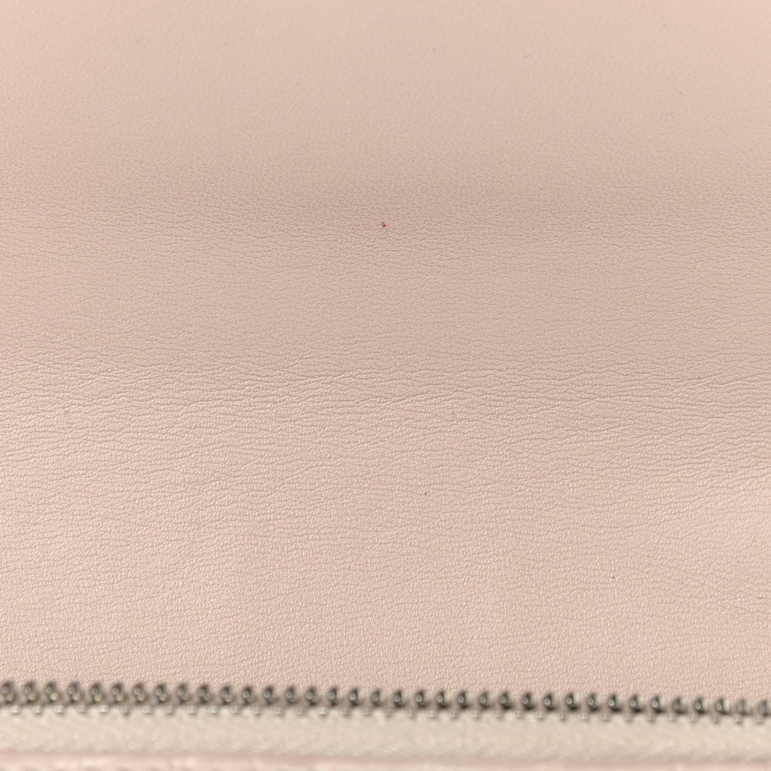 Saint Laurent Calfskin Crocodile Embossed Kate Monogram Tassel Chain Wallet Marble Pink 13 of 15