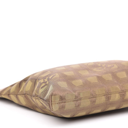 Chanel Nylon Travel Pouch Brown 16 of 18