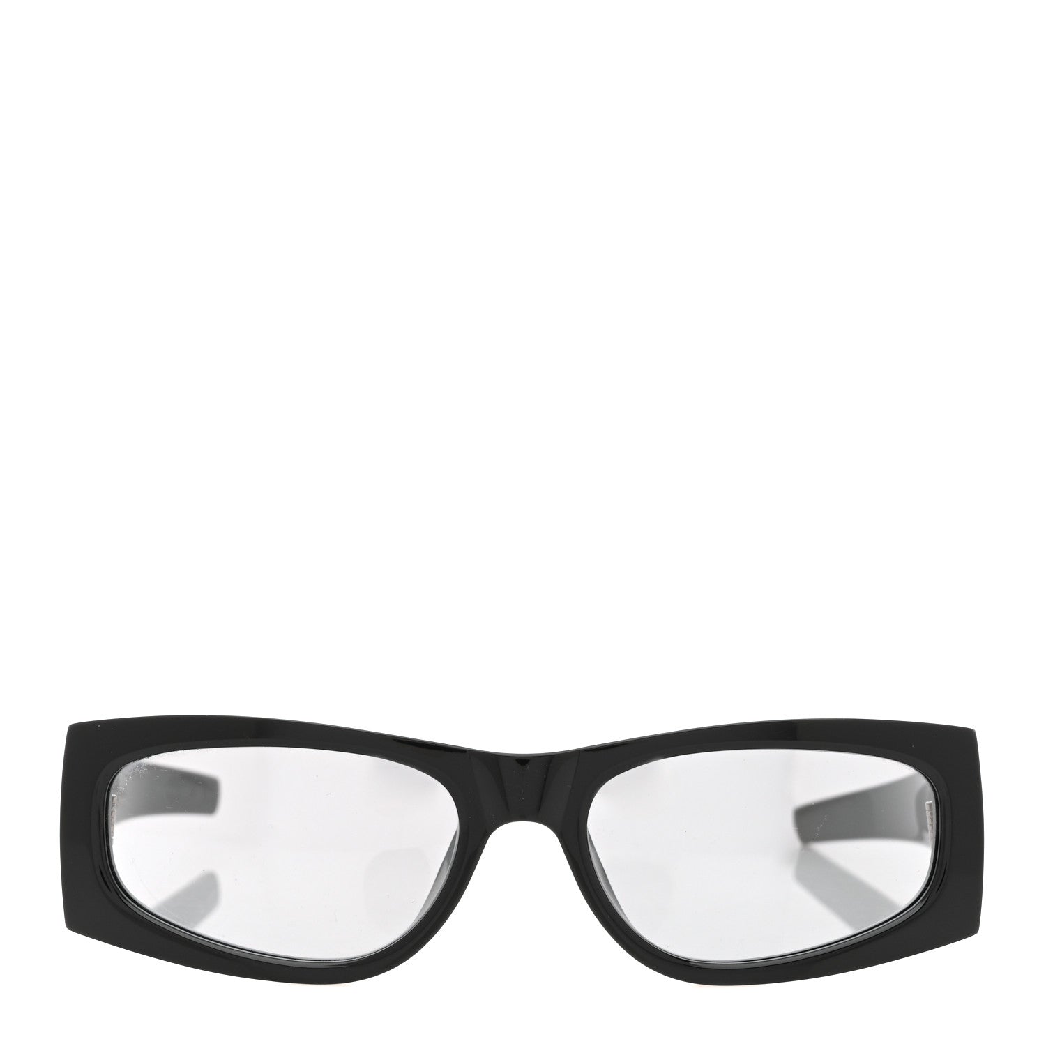 Saint Laurent Acetate Rectangle SL M140/F Sunglasses Black 2 of 9