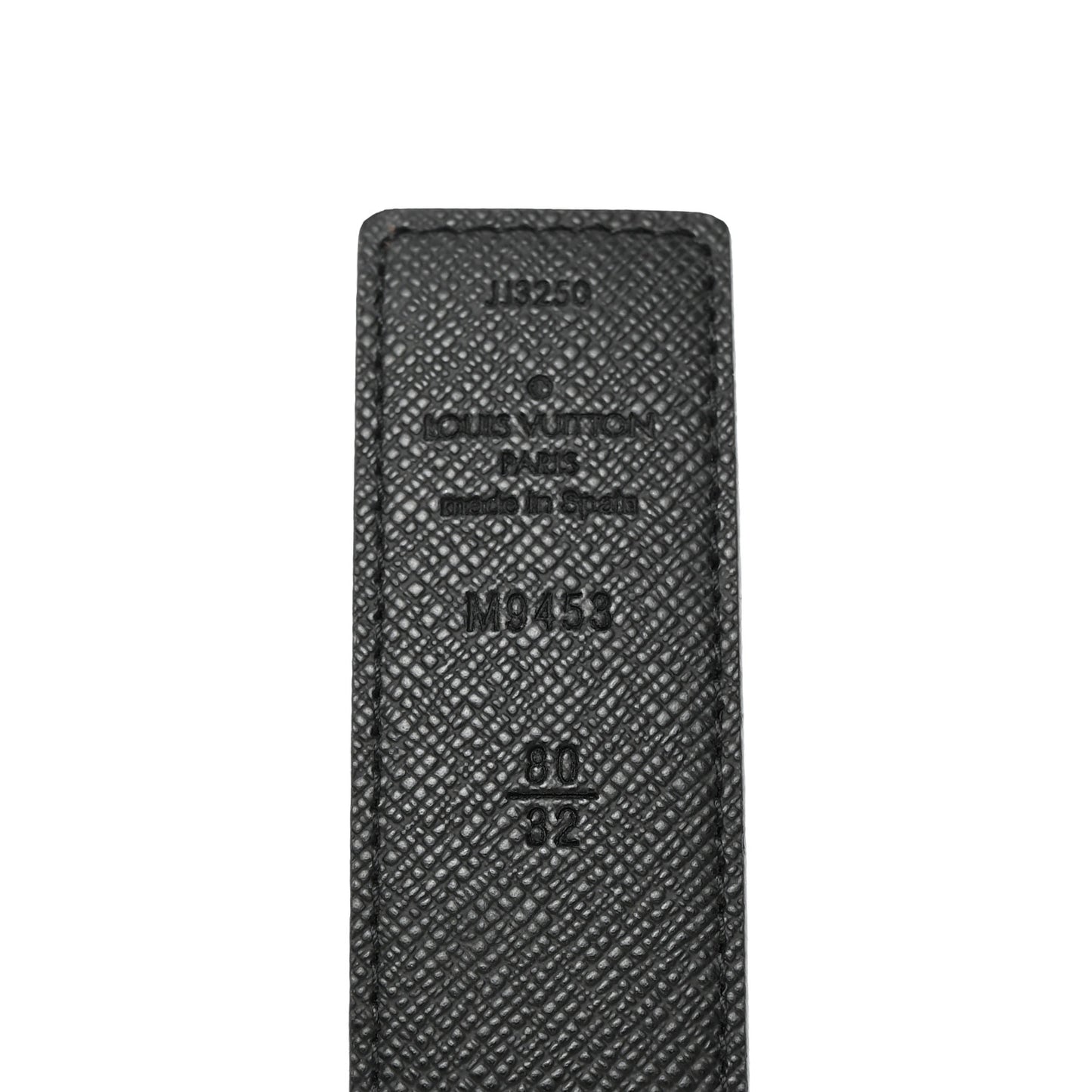 Calfskin Monogram 40mm LV Initiales Reversible Belt 85/34 Black