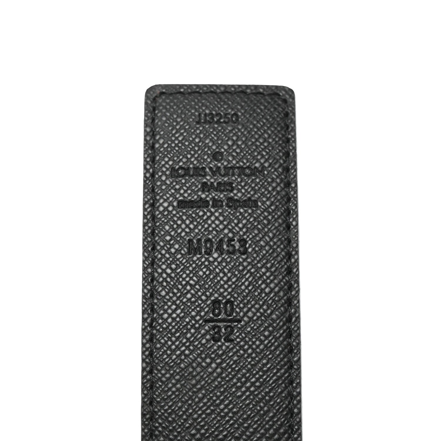 Louis Vuitton Calfskin Monogram 40mm LV Initiales Reversible Belt 85/34 Black 6 of 8