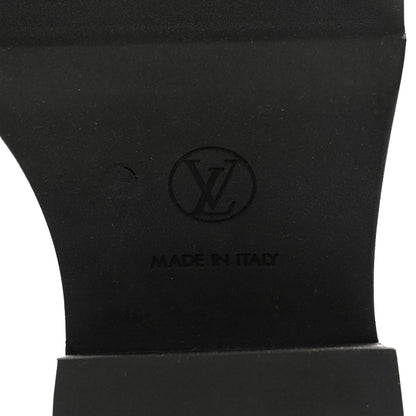 Louis Vuitton Calfskin Beaubourg Ankle Boots 39 Black Green 6 of 11