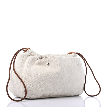 Hermes Canvas Barenia Fourbi 25 MM Pouch Naturel Fauve 3 of 8