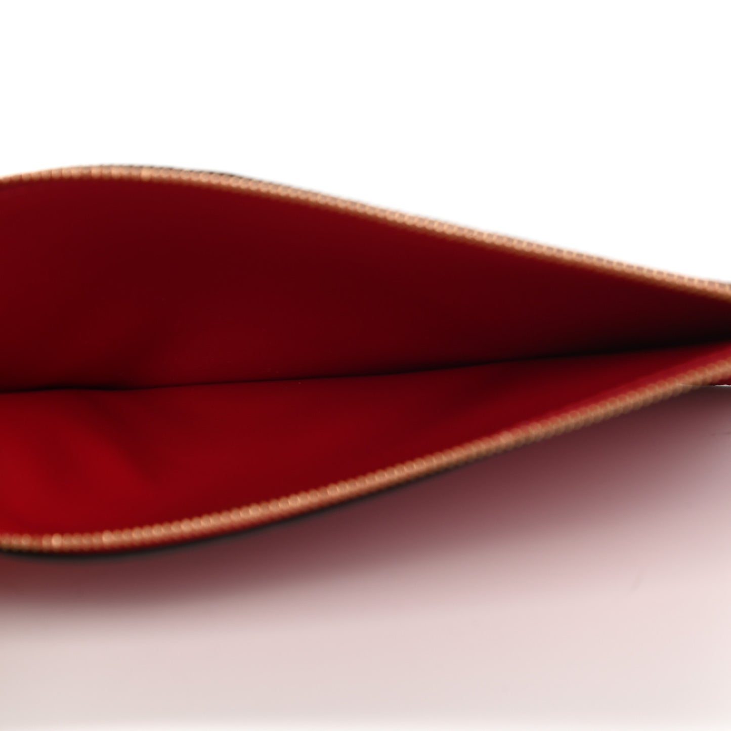 Empreinte Felicie Chain Wallet Zippered Insert Cherry