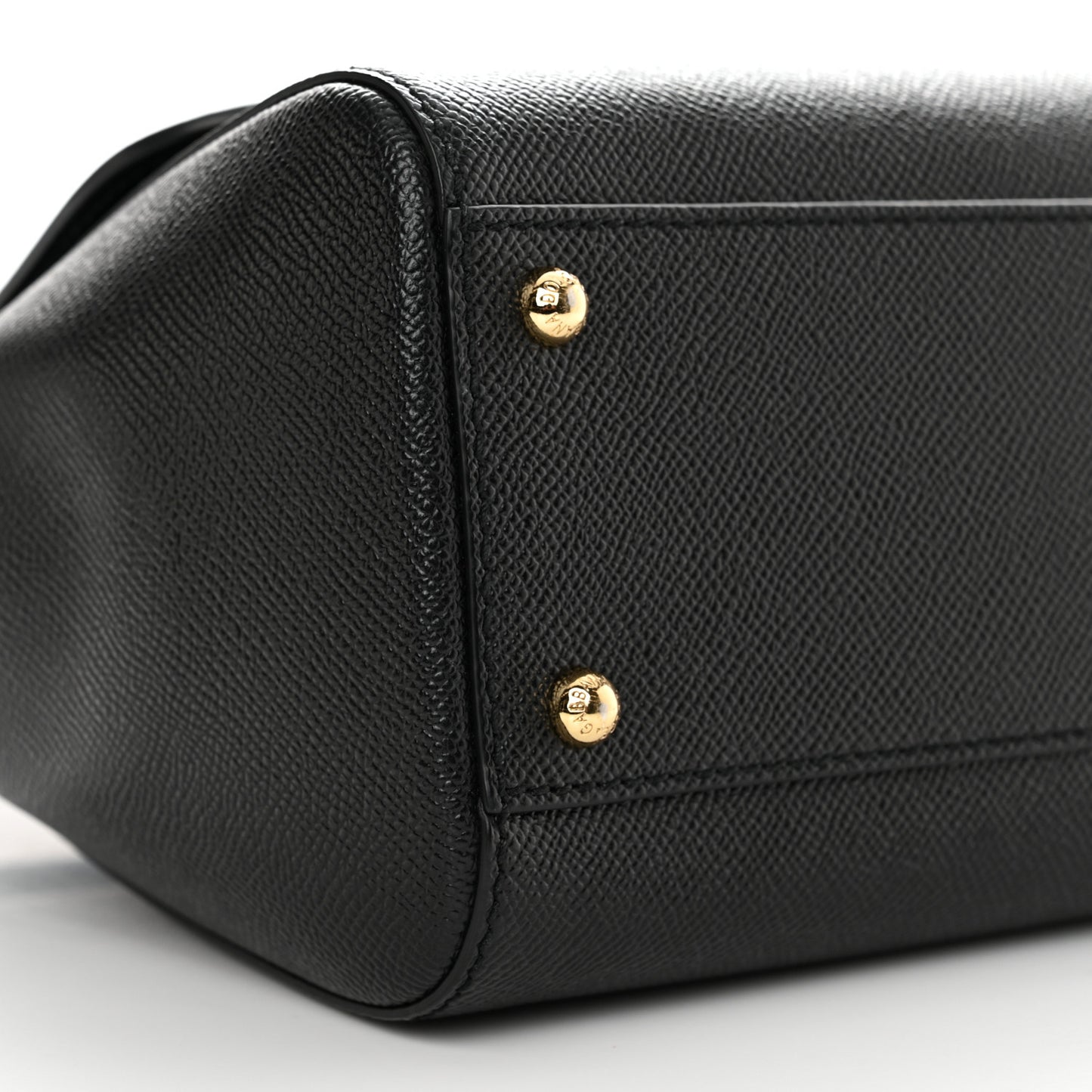 DOLCE & GABBANA Dauphine Large Miss Sicily Satchel Black
