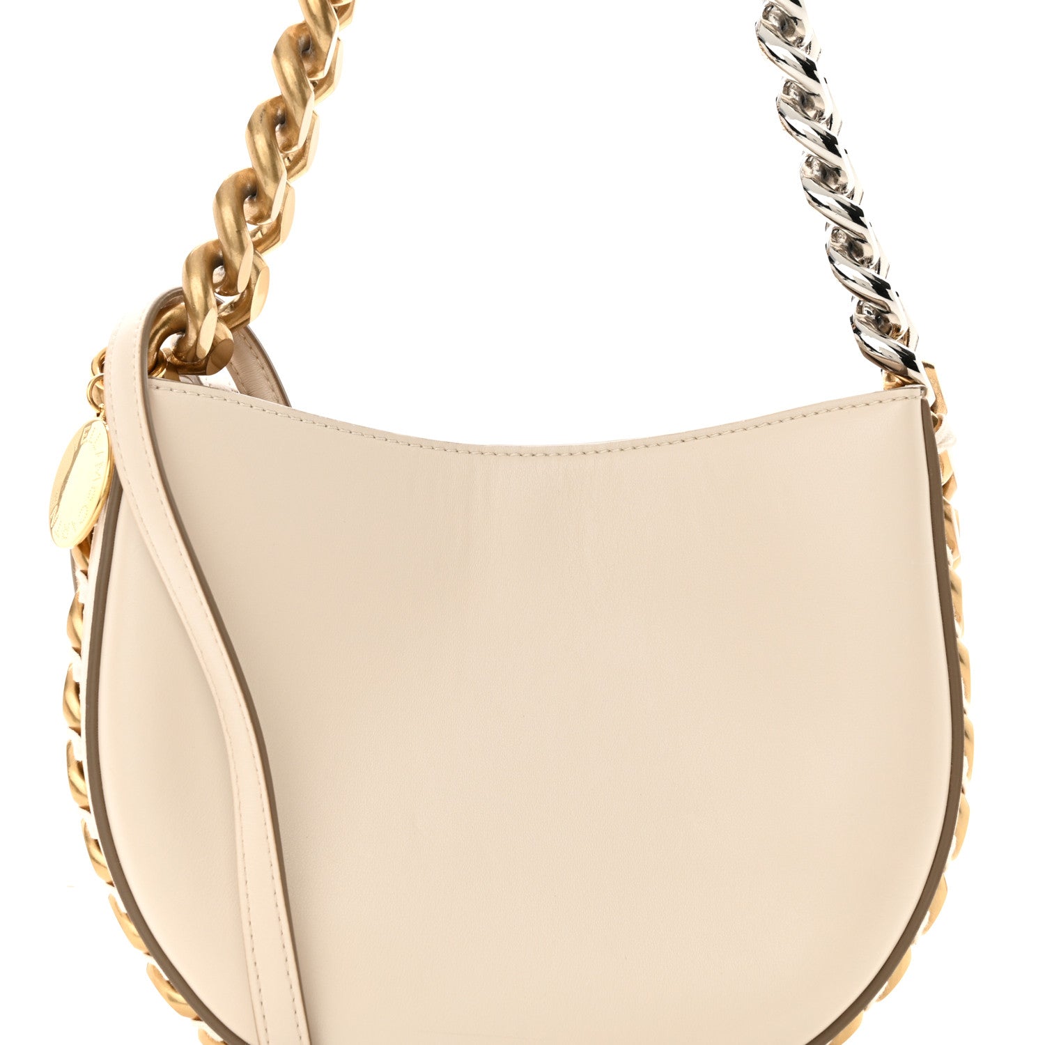 Stella McCartney Eco Alter Nappa Frayme Shoulder Bag Pure White 7 of 12