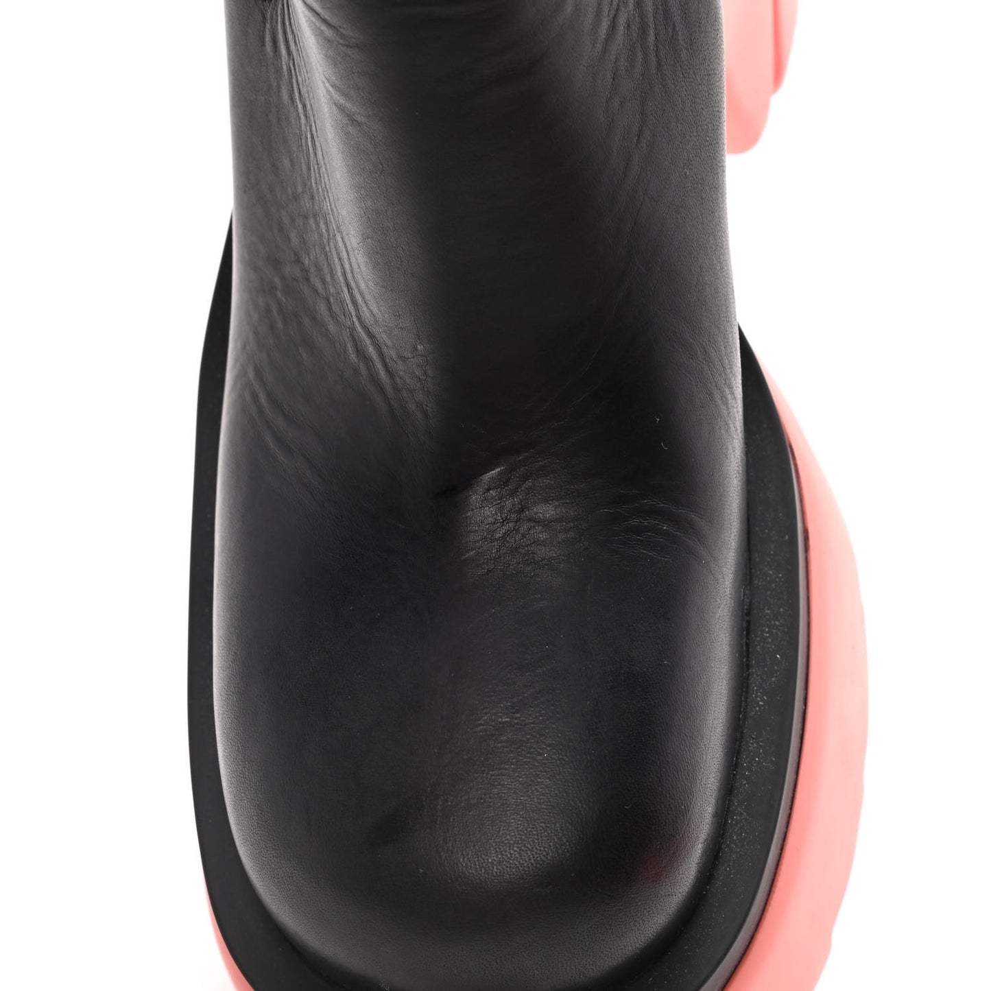 Calfskin The Flash Chelsea Boots 36.5 Black Flamingo