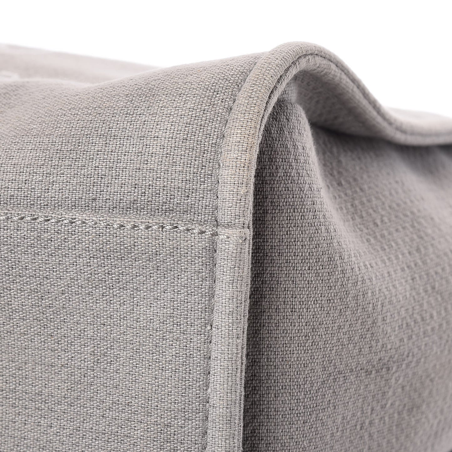 Canvas Large Deauville Tote Grey