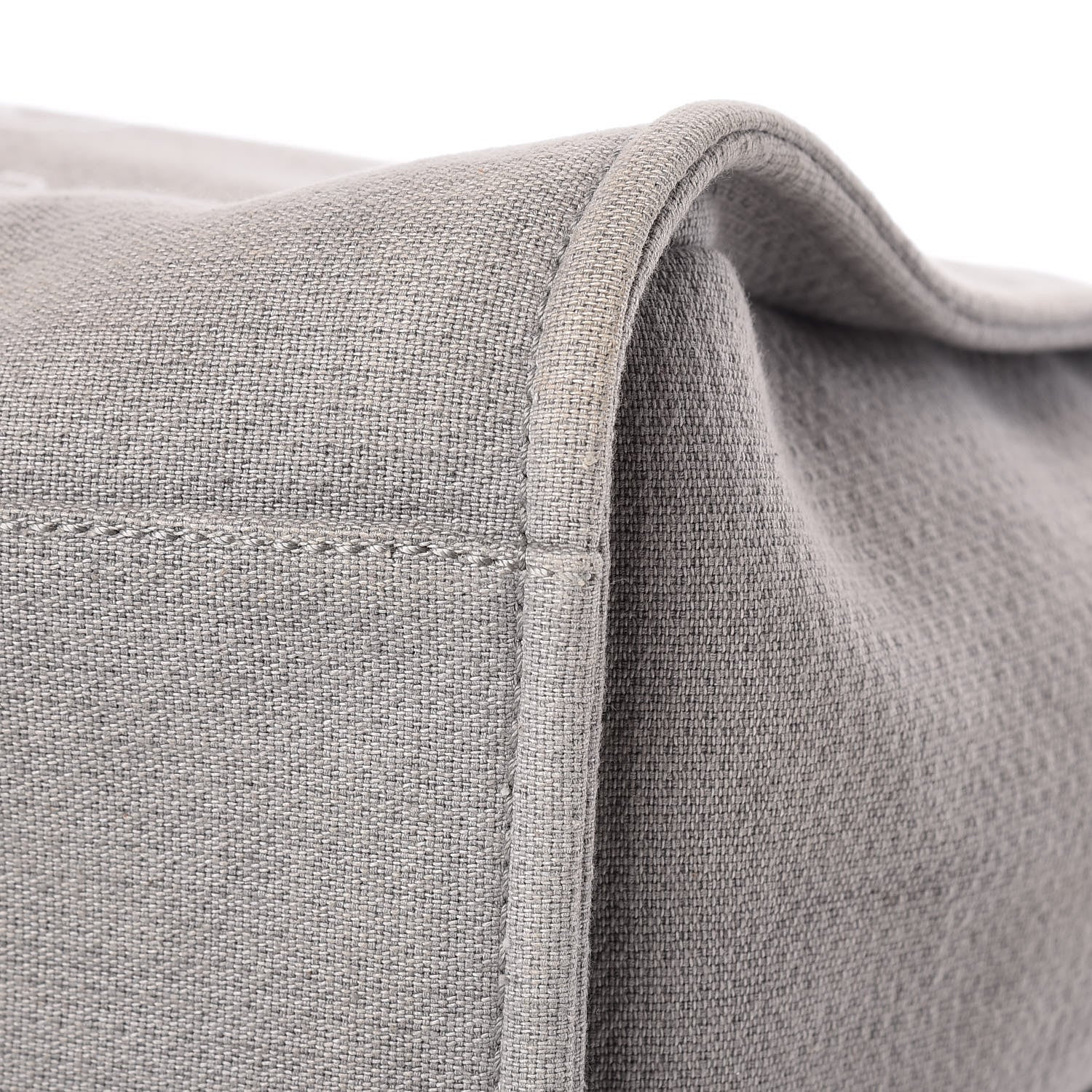 Chanel Canvas Large Deauville Tote Grey 13 of 16