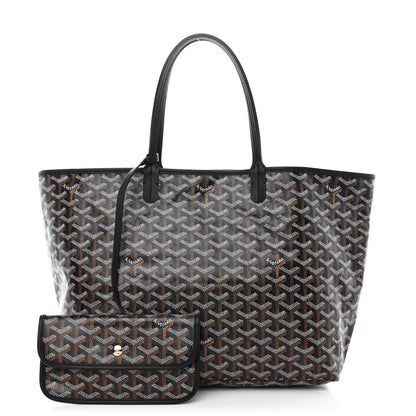 Goyard Goyardine Saint Louis PM Black 1 of 12
