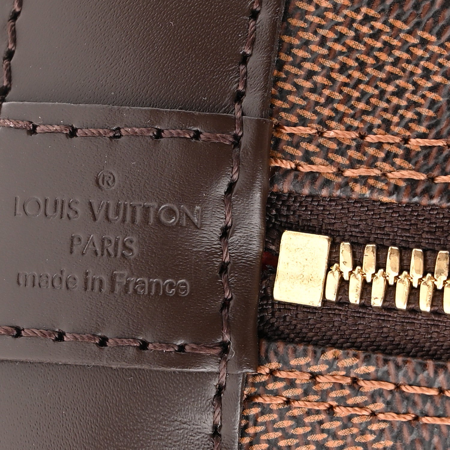 Louis Vuitton Damier Ebene Alma BB 6 of 12