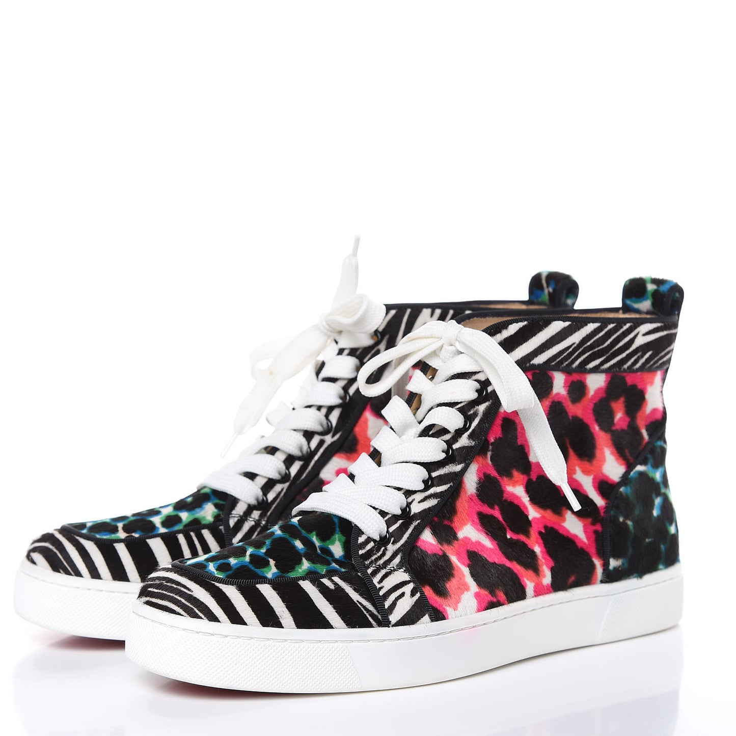 Pony Hair Riga Leopard Rantus Womens Orlato Flat Sneakers 40 Riviera