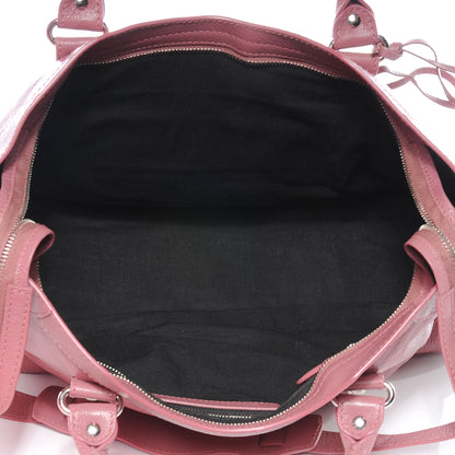 Balenciaga Chevre Giant 12 Silver Hardware City Rose Bruyere 5 of 7