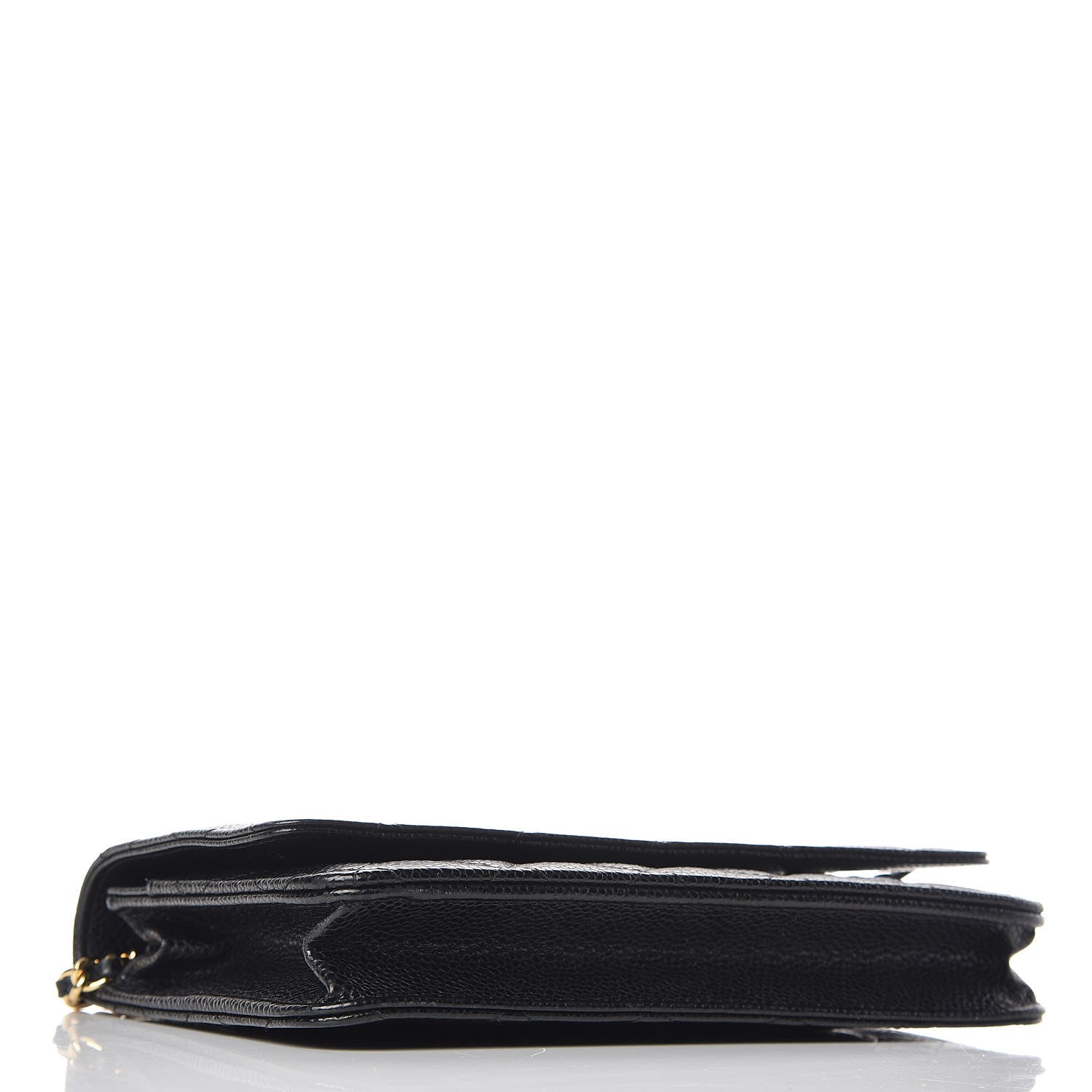 Chanel Caviar Quilted Wallet On Chain WOC Black 4 of 10