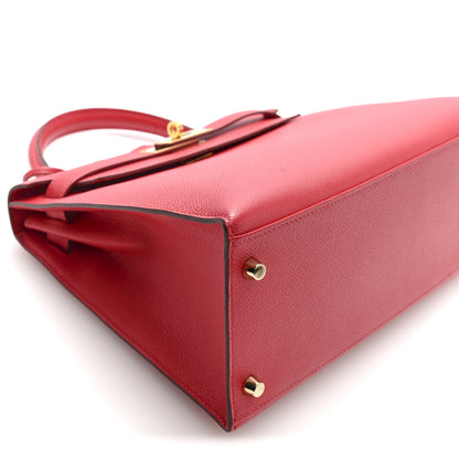 Hermes Epsom Kelly Sellier 28 Rouge Casaque 9 of 11