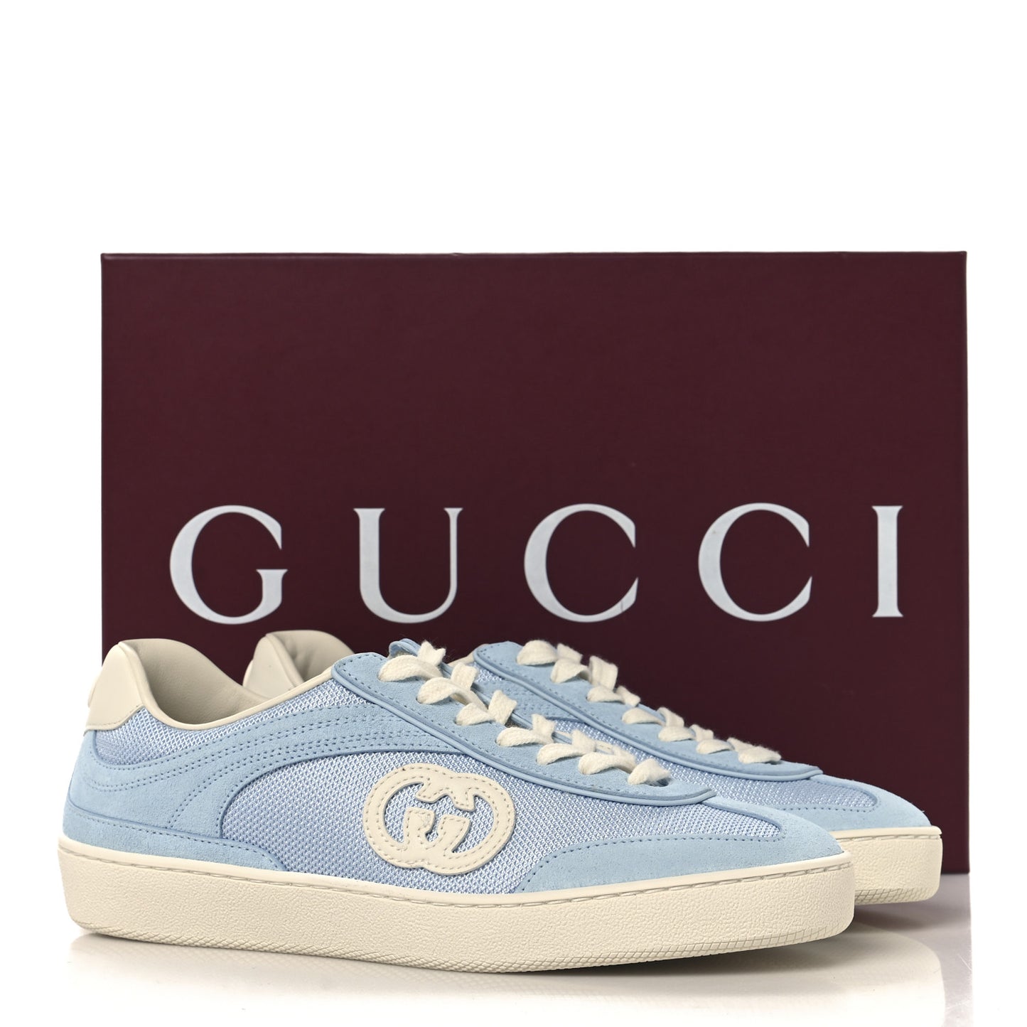 Suede Mesh Womens G75 Sneakers 36 Blue