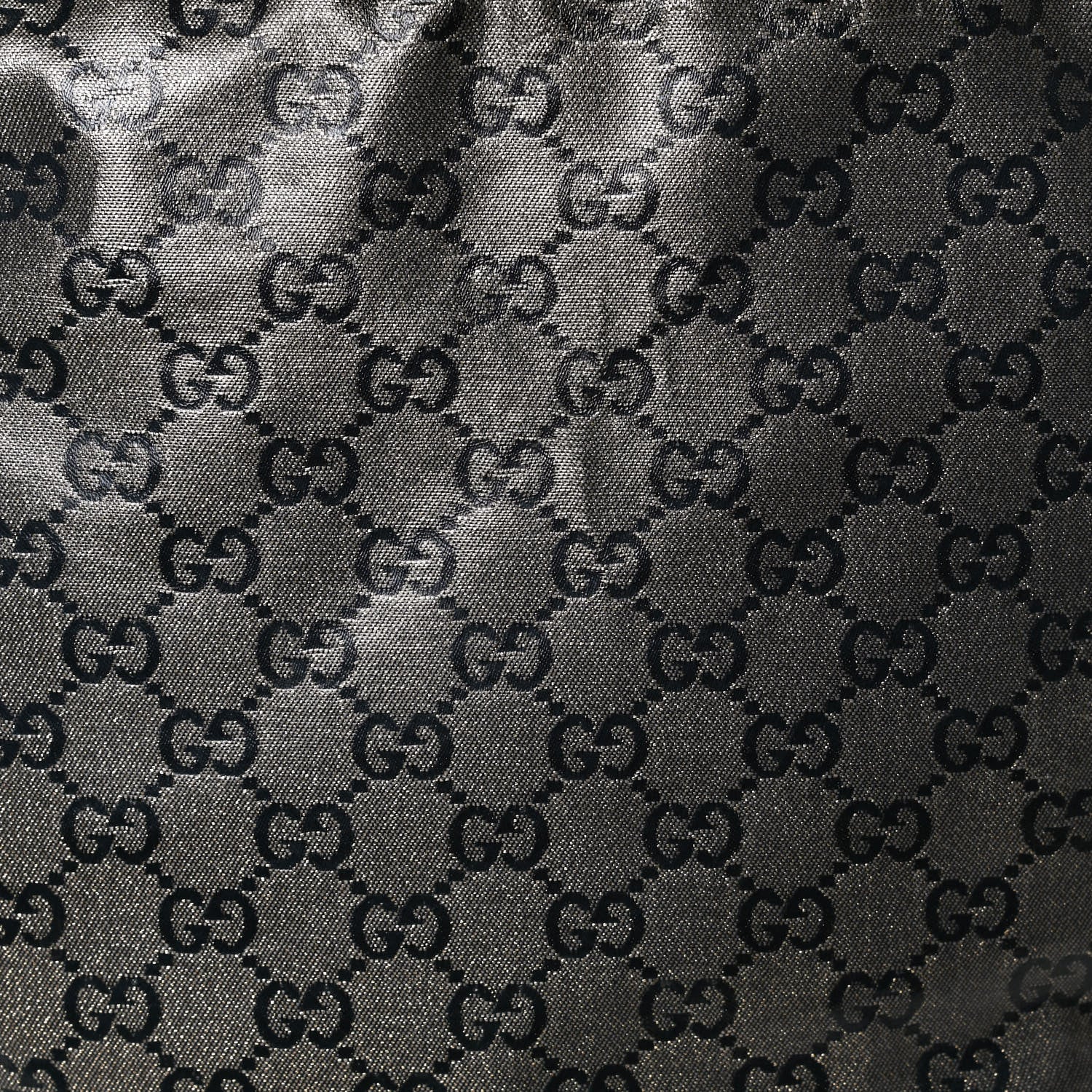 Gucci Crystal Monogram Bucket Tote Black 14 of 19
