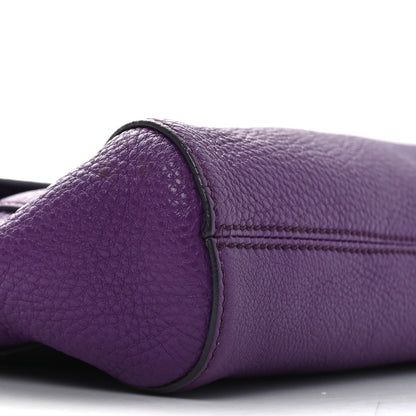 Salvatore Ferragamo Calfskin Abbey Crossbody Purple 8 of 9