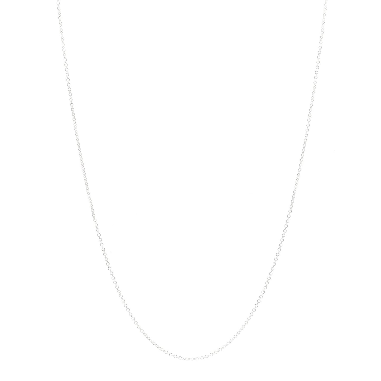 Sterling Silver Chain Necklace 20"