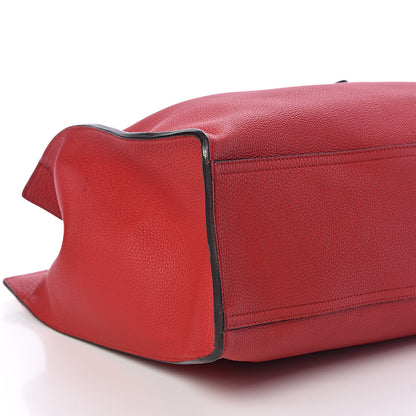 Gucci Soft Calfskin Medium Jackie Top Handle Bag Hibiscus Red 9 of 10
