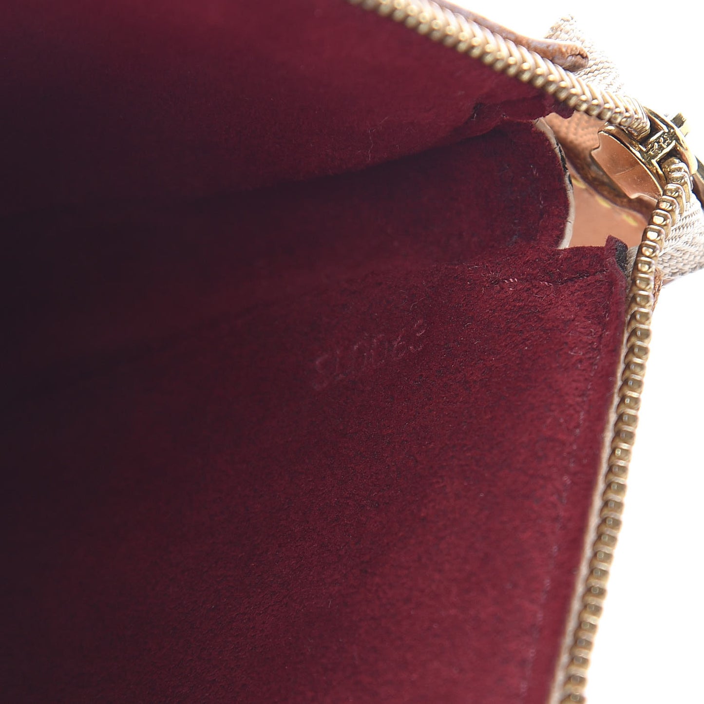Monogram Multicolor Pochette Accessories White