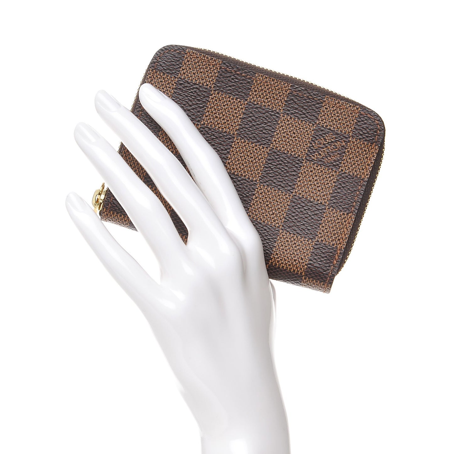 Damier Ebene Zippy Coin Purse