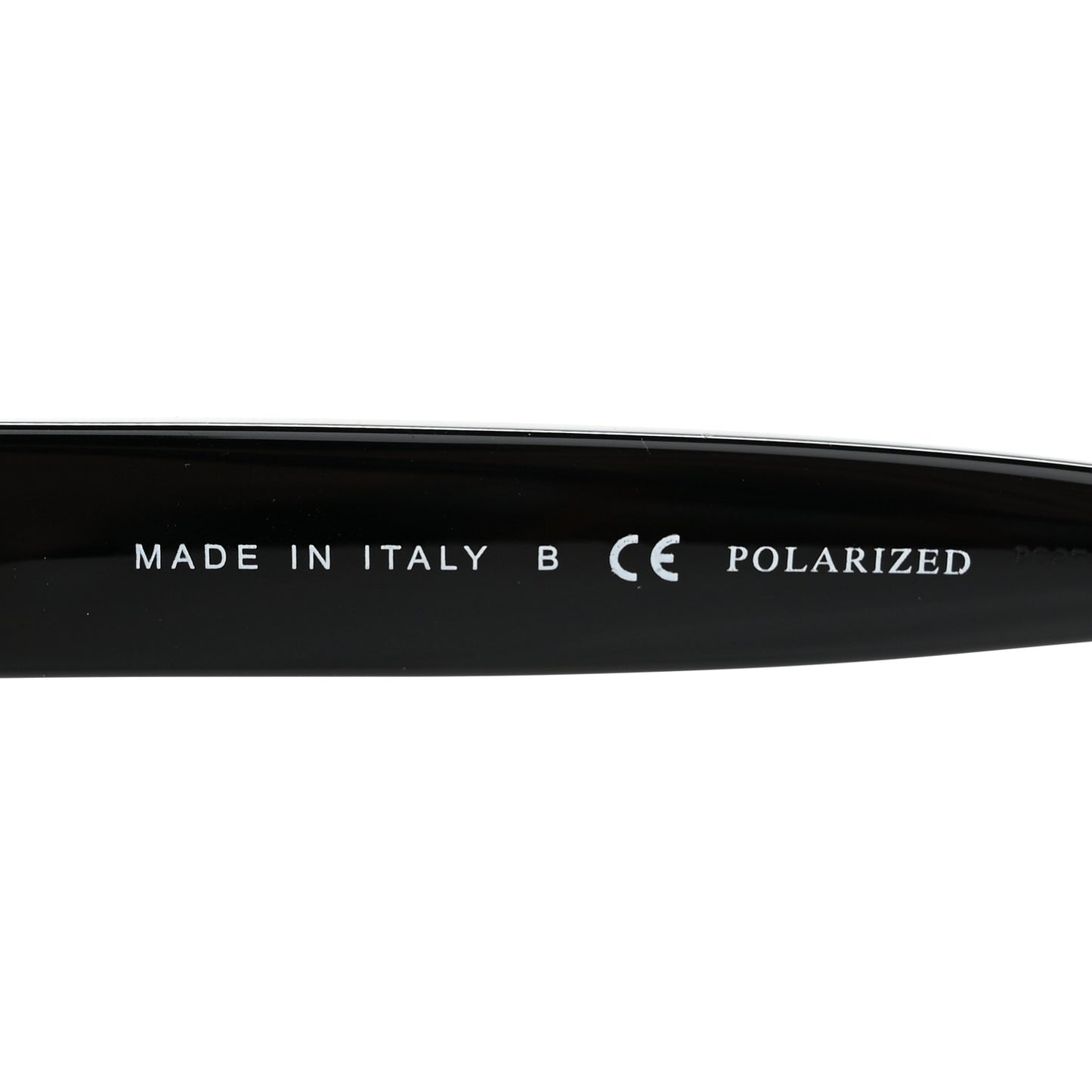 Acetate Polarized Square CC Sunglasses 5380 Black