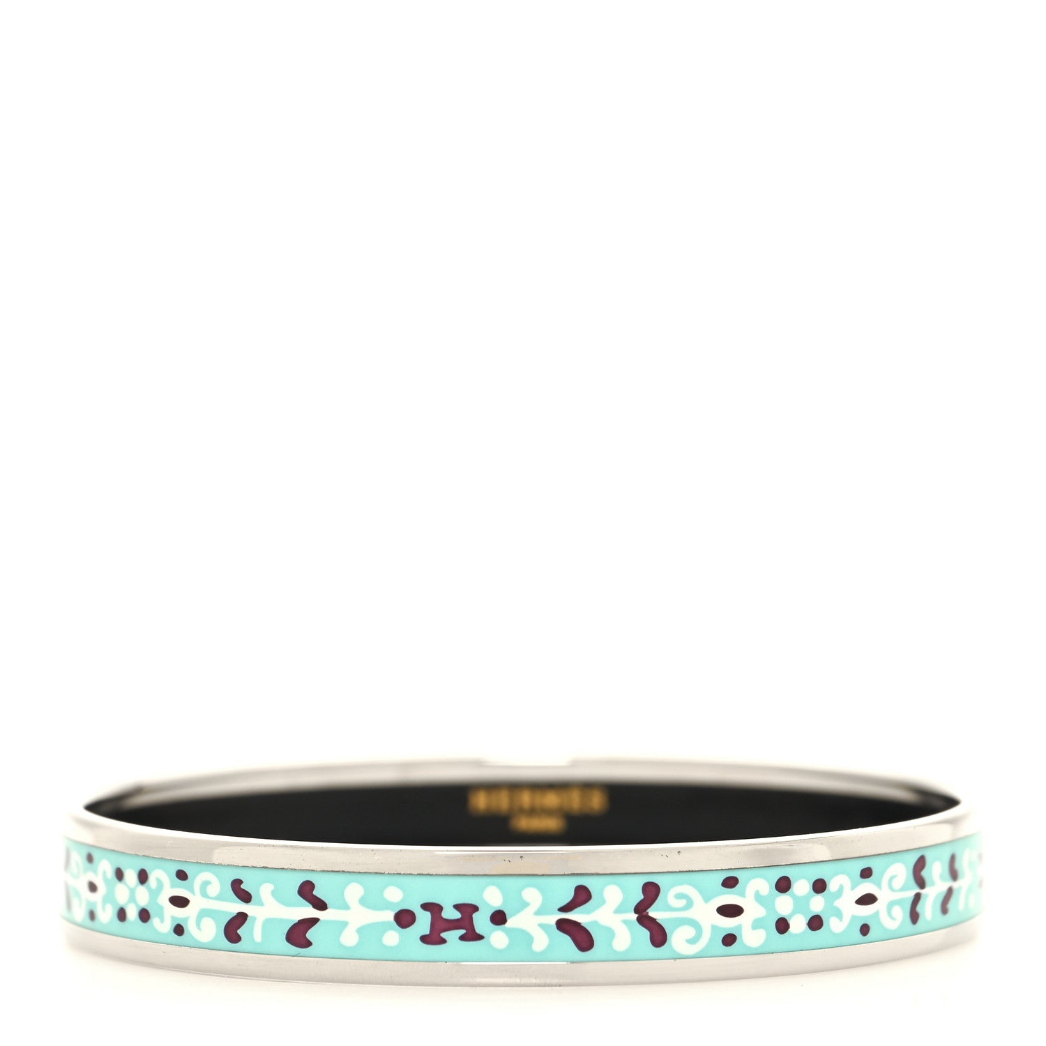 Hermes Enamel Printed Narrow Bracelet 1 of 6