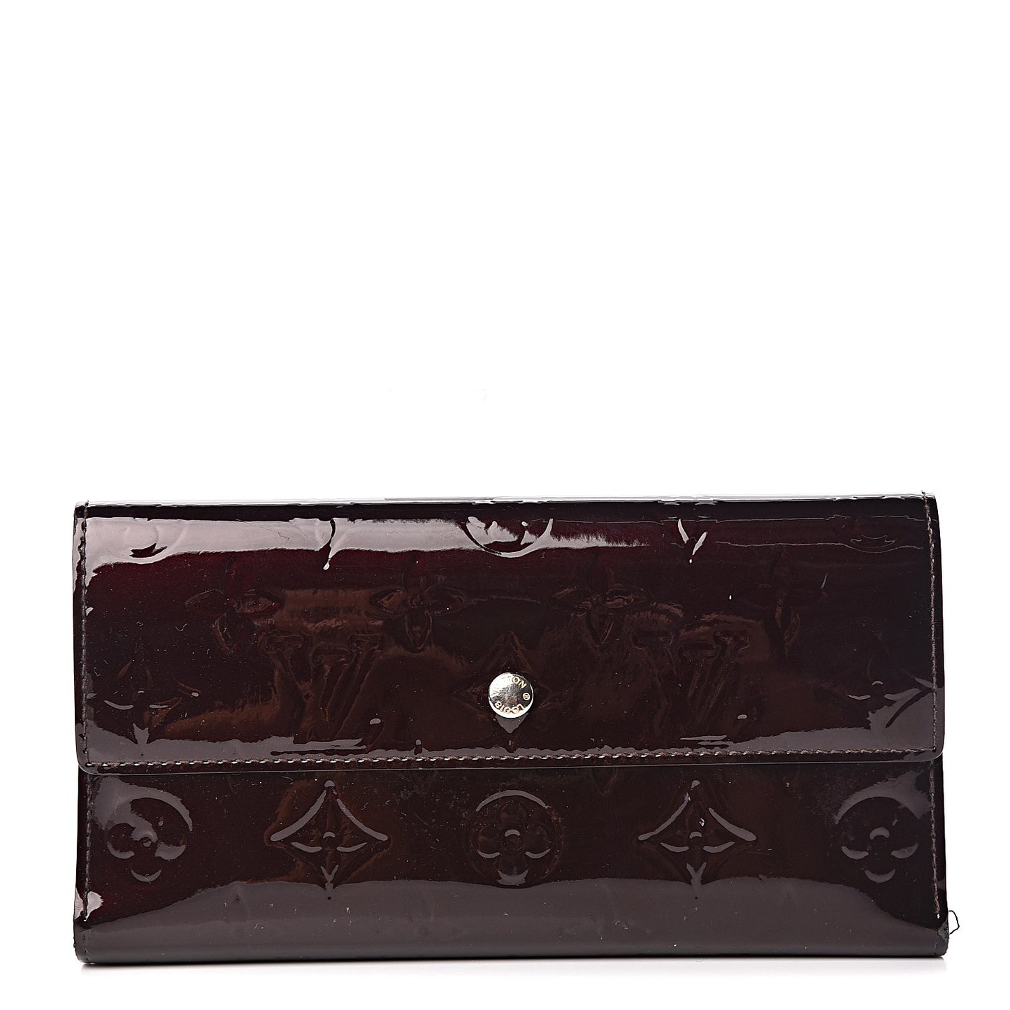 Vernis Porte Tresor International Wallet Amarante