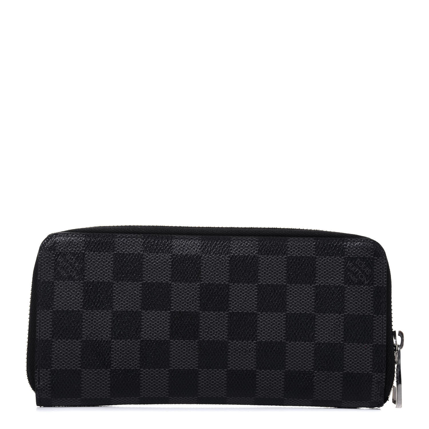 Louis Vuitton Damier Graphite Zippy Wallet Vertical 1 of 15