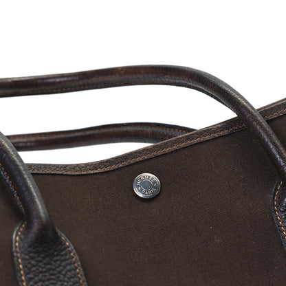 Hermes Toile Negonda Garden Party Tote 36 MM Chocolate 6 of 15