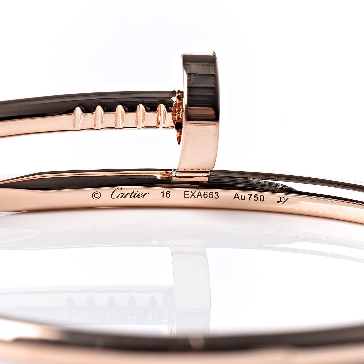 Cartier 18K Pink Gold Juste Un Clou Bracelet 16 4 of 5