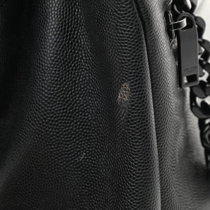 Saint Laurent Grain De Poudre Medium West Hollywood Monogram Fold-Over Black 11 of 11