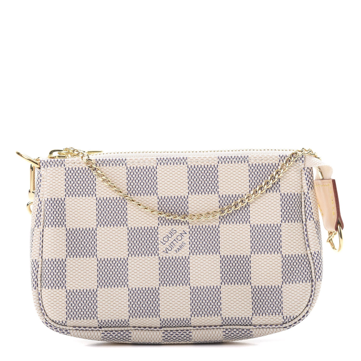 Louis Vuitton Damier Azur Mini Pochette Accessories 1 of 8