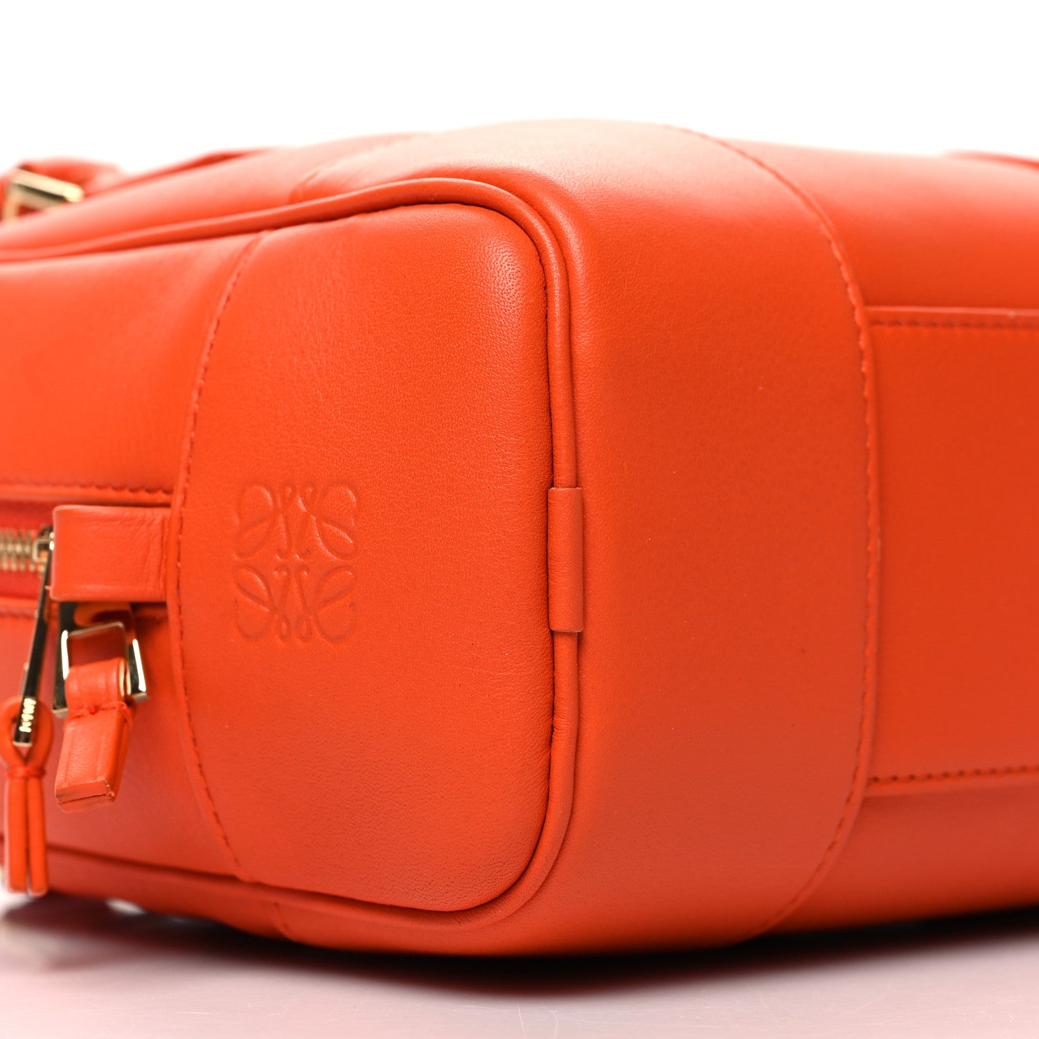 Loewe Nappa Calfskin Amazona 16 Square Bag Orange 8 of 9