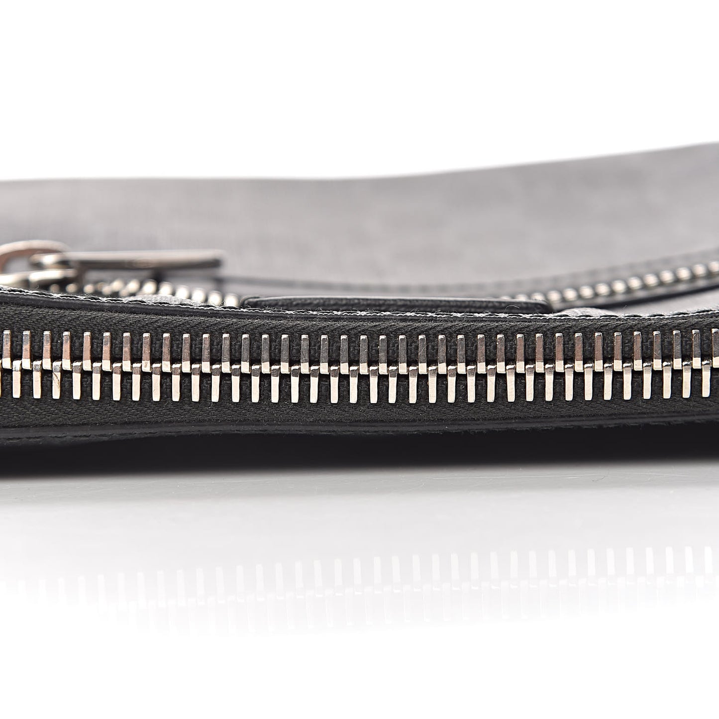 GG Supreme Monogram Web Small Flat Messenger Bag Black Grey
