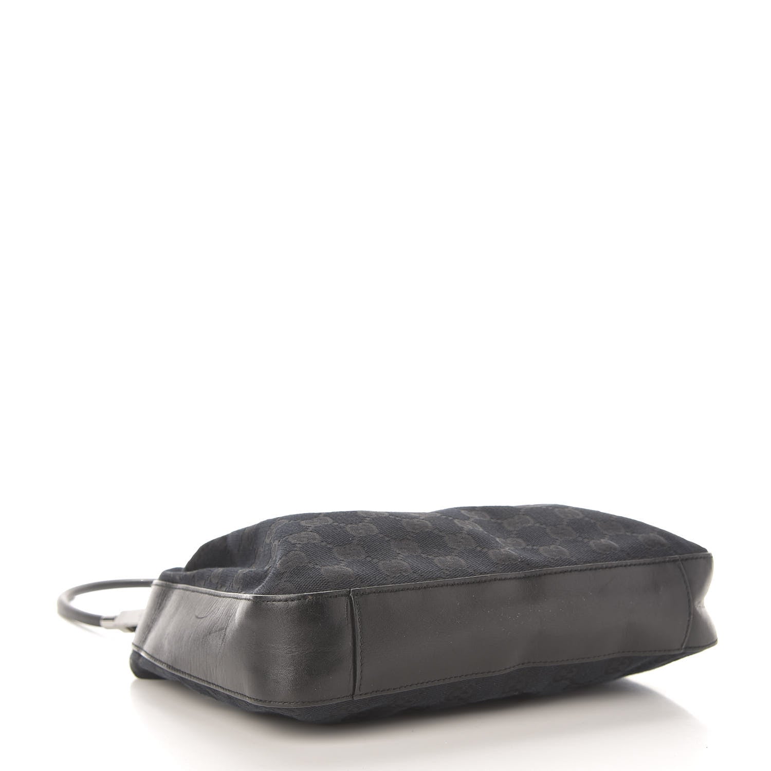Gucci Monogram GG Small Clasp Hobo Black 4 of 13