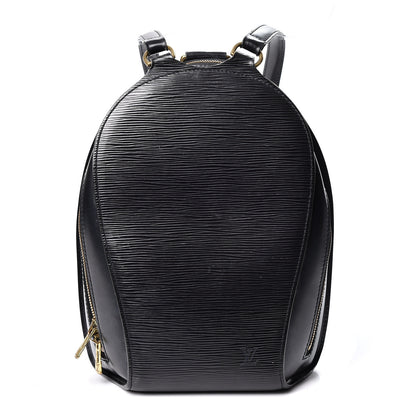 Louis Vuitton Epi Mabillon Backpack Black 1 of 10