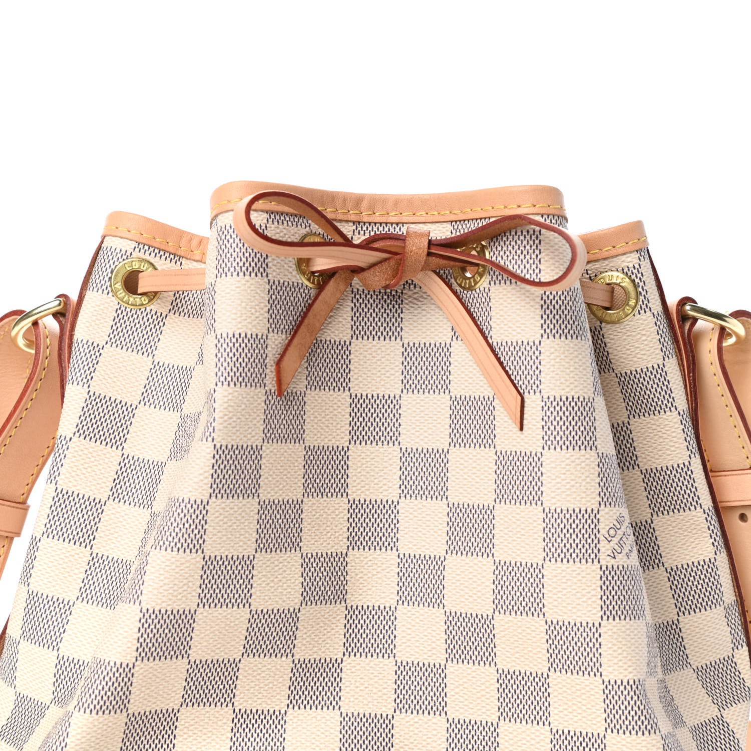 Louis Vuitton Damier Azur Noe BB 6 of 8