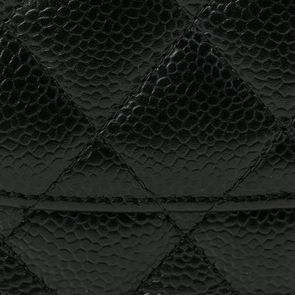 Chanel Caviar Quilted Medium Double Flap Black 14 of 14