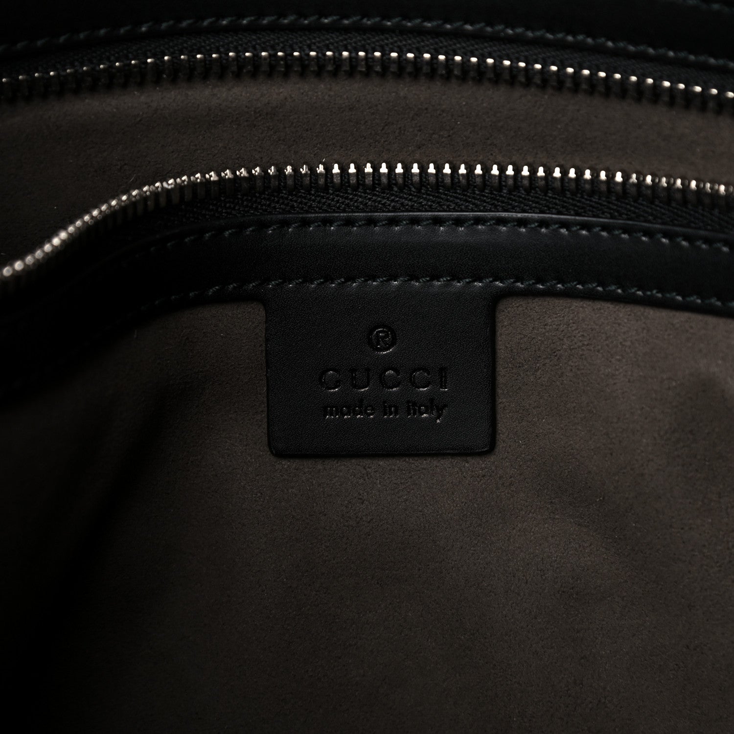 Gucci GG Supreme Monogram Mens Wristlet Black 6 of 10