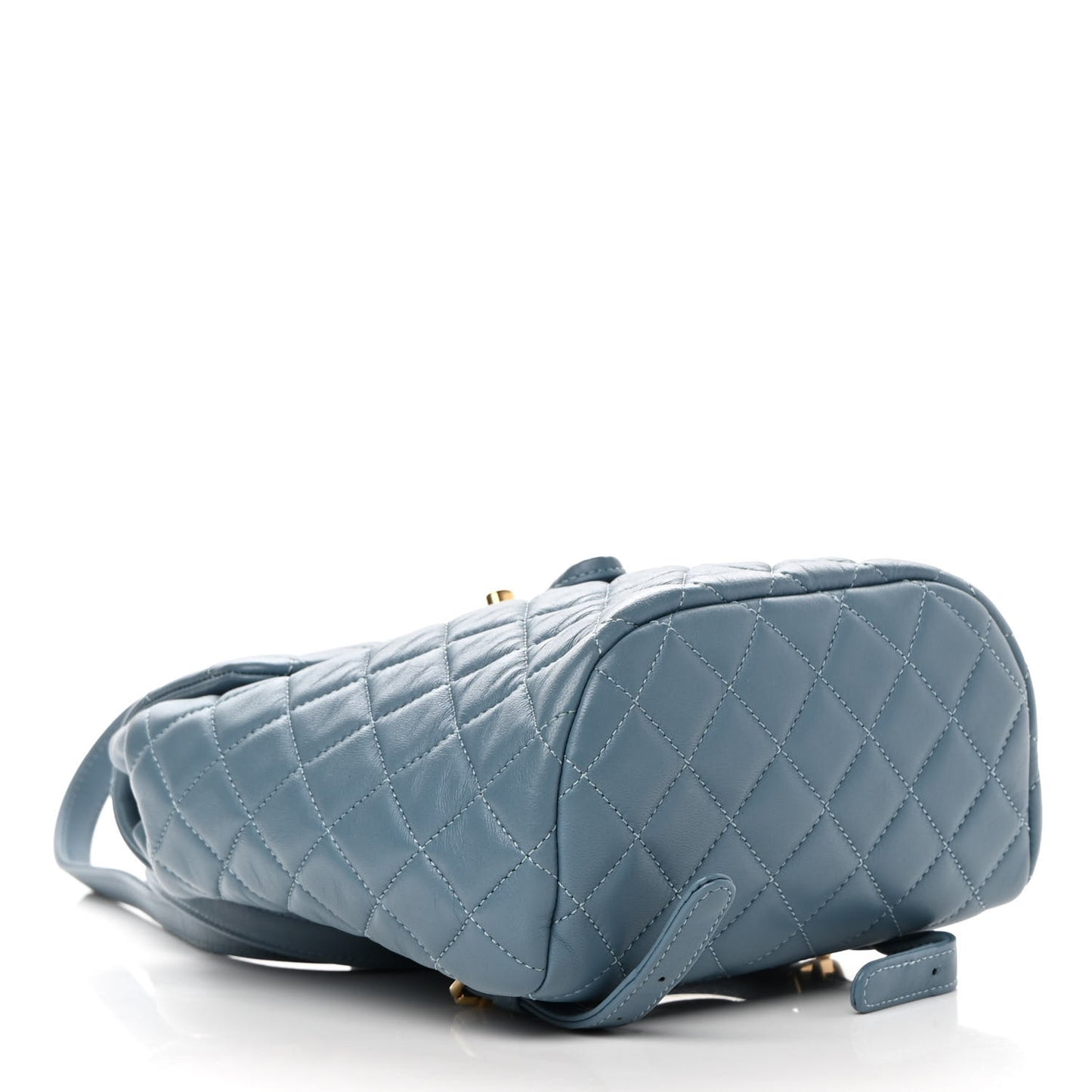 Lambskin Quilted Mini Urban Spirit Backpack Light Blue