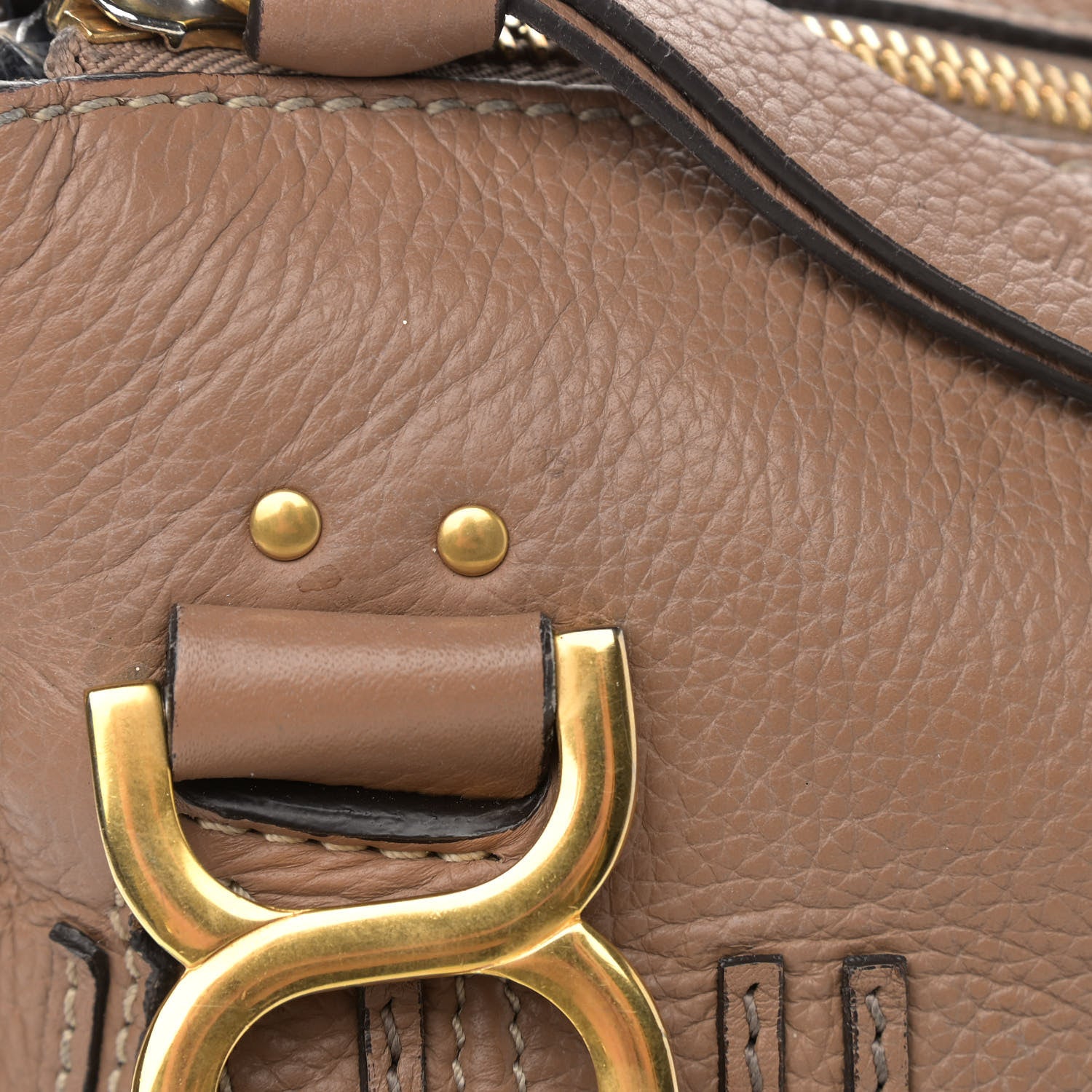 Chloe Calfskin Small Marcie Satchel Nut 12 of 16