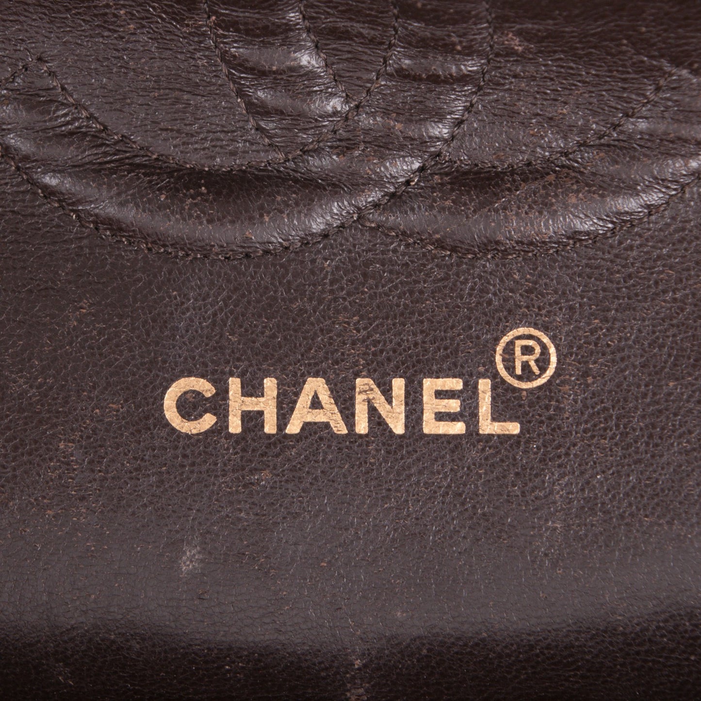 Lambskin Medium Double Flap Brown