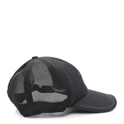 Burberry Cotton Mesh Horseferry Logo Baseball Cap L Black 6 of 9