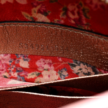 Gucci Laminated Nappa Trapuntata Mini Zumi Dome Shoulder Bag Rosa Lago Rame 7 of 10